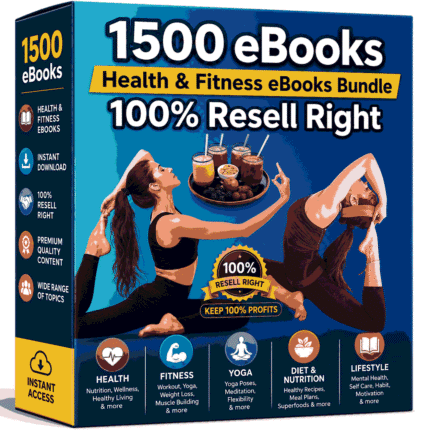 1500+ Health & Fitness Ebook Bundle